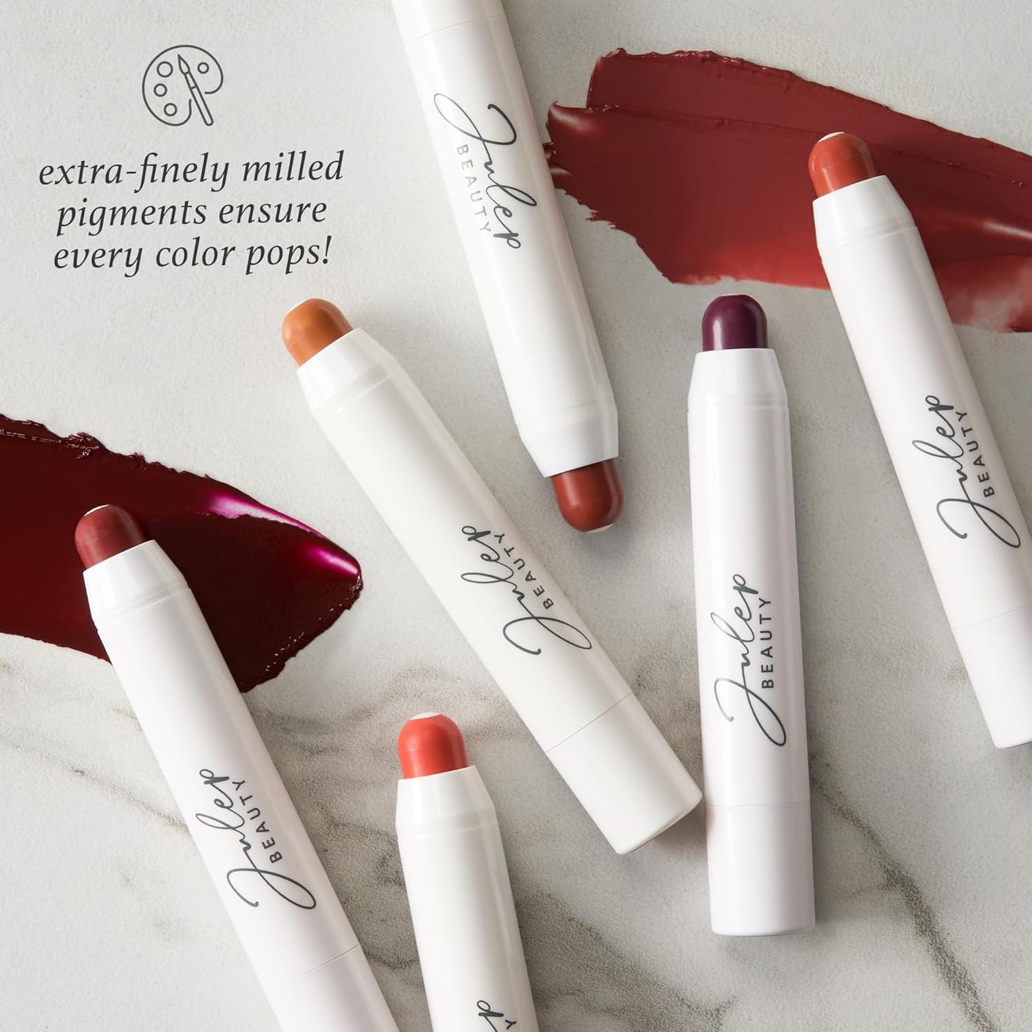 Julep It's Balm Tint of Color Lip Balm - Velvet Nude | Hydrating Lip Color with Vitamin E Core | Natural Gloss Finish | Vegan & Cruelty-Free