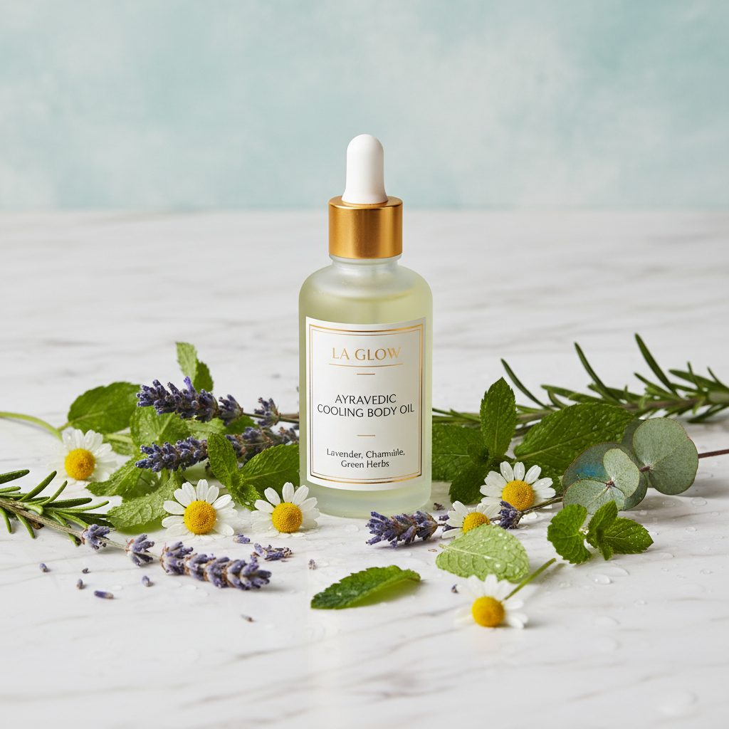 Pitta Body Oil - Cooling Ayurvedic Abhyanga Oil
