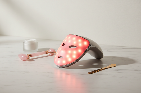 LED Therapy for Face and Neck: La Glow's Lifting Device Explained
