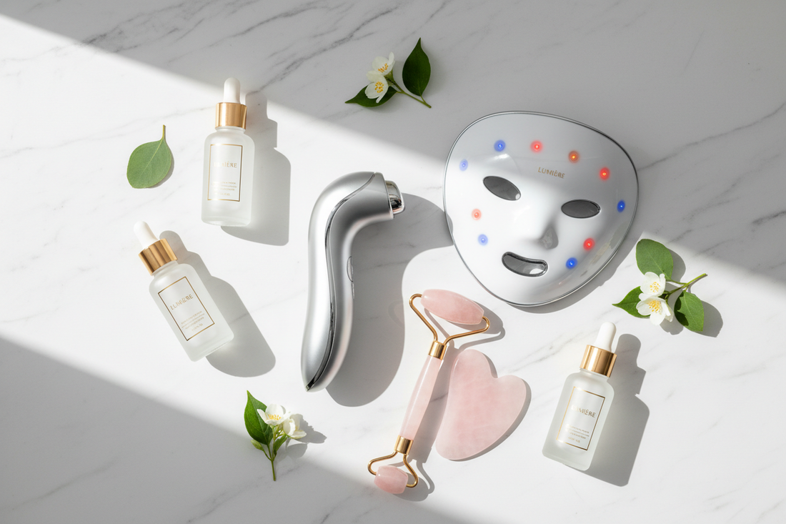 Lift, Sculpt & Glow Toolkit: Your Complete At-Home Facial Routine