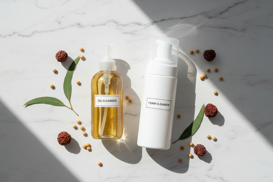 Oil Cleanser vs. Foam Cleanser: Which One Is Better for Your Skin Type?