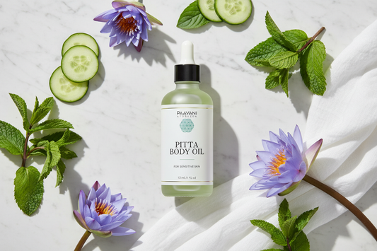 Ayurvedic Luxury: La Glow's Pitta Body Oil for Cooling, Calming Skin Relief