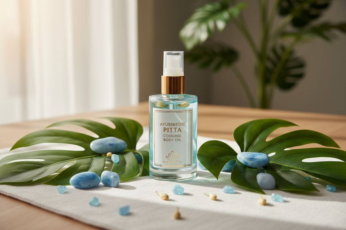 Ayurvedic Luxury: La Glow's Pitta Body Oil for Cooling, Calming Skin Relief