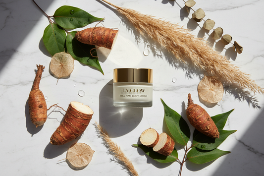 Anti-Oxidant Body Care: La Glow's Wild Yam Body Cream for Hormonal Balance & Skin Health