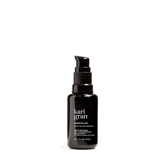 Kari Gran - Natural Essential SPF 30 Moisturizing Facial Sunscreen with Plant-Based Ingredients (1oz / 30ml)