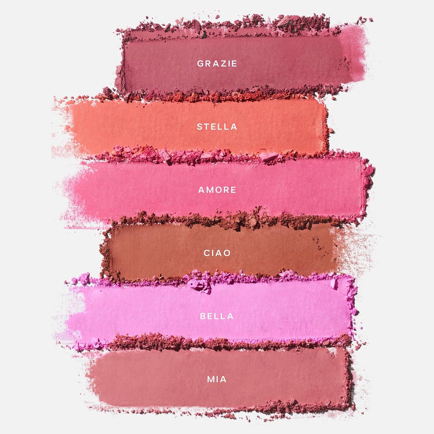 Saie SuperSuede Baked Blush - Talc-Free Powder Blush for All Day Wear - Enriched with Plant-Derived Squalane + Glycerin to Help Moisturize Dry Skin - Bella (0.1 Ounce)