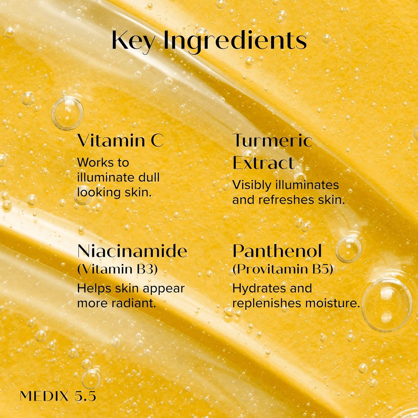 MEDIX Radiant Glow Vitamin C Body Wash W/Niacinamide | Citrus Scented Gentle Body & Face Cleanser For Women, Men, Dry Skin, & Smoother-Looking Skin | Removes Dirt, Oil, & Impurities, 3PC Travel Size