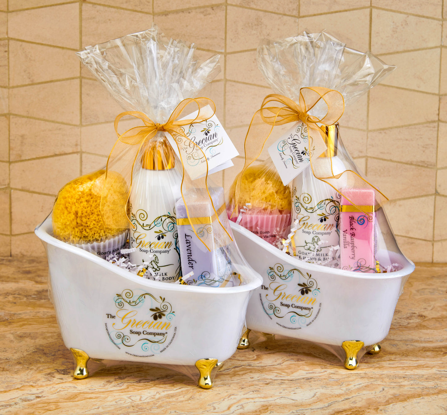 Bath Tub Gift Set-Milk & Honey