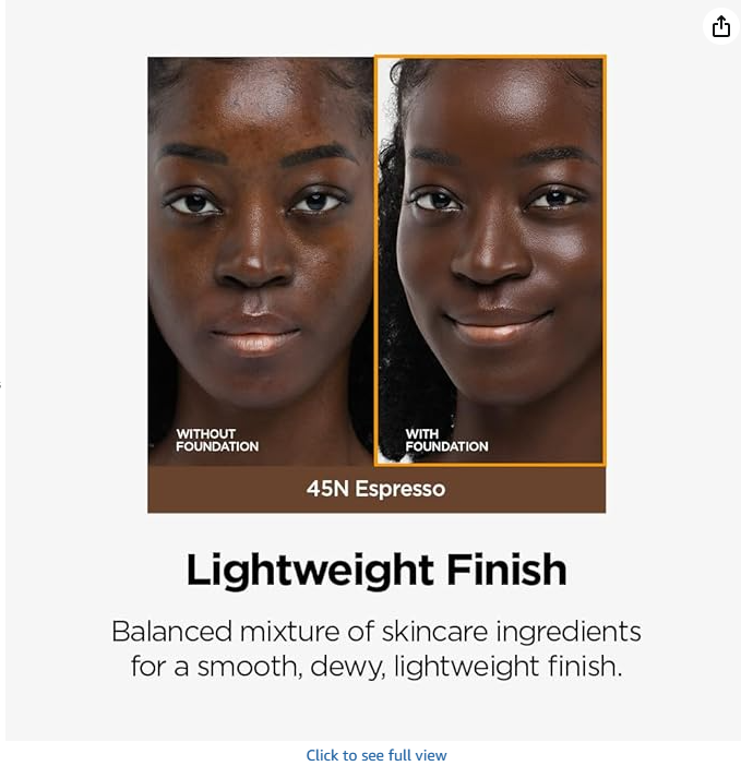 Before and After - 21W Medium - Flawless from 9 to 5, dewy glass-skin glow