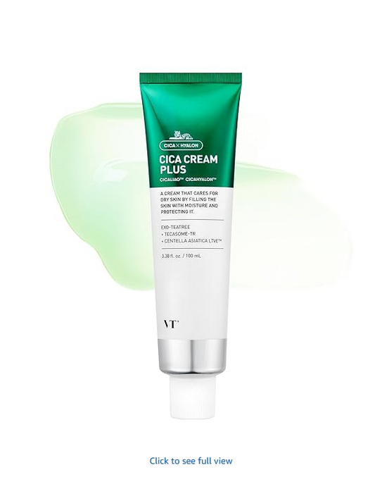 VT COSMETICS Cica Cream Plus 100ml - Korean Cica Moisturizer