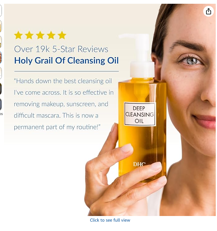 DHC Deep Cleansing Oil - Over 19k 5-star reviews