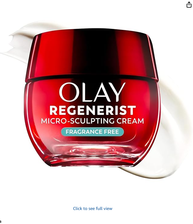 Olay Regenerist Micro-Sculpting Cream Fragrance Free jar