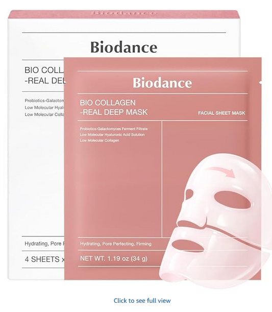 BIODANCE Bio-Collagen Real Deep Mask 4 Sheets packaging front