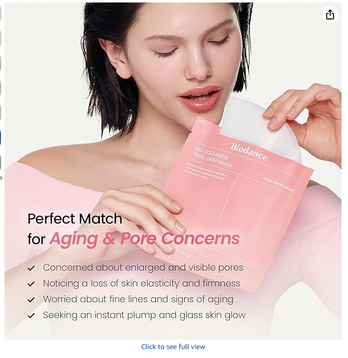 Perfect match for aging and pore concerns - BIODANCE Bio-Collagen Mask