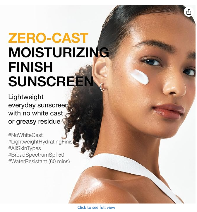 ANUA Zero-Cast Sunscreen - Lightweight everyday sunscreen with no white cast